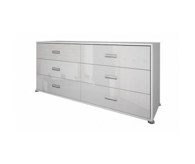 Комод 6шх, спальня Белла, Міромарк, BL-66-WB
