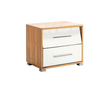 Прикроватная тумба 2ш, спальня Ники, Миромарк, NK-52-WB