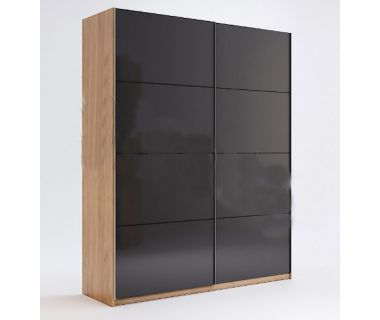 Шафа-купе 1,5м, двері мат лава,спальня Місяць, Міромарк, LN-29-LV