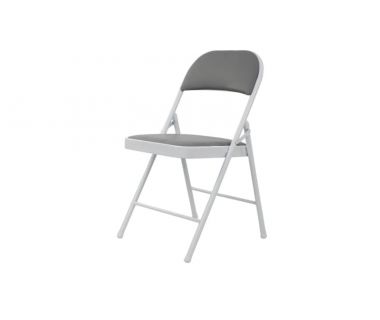 Стул раскладной Лайк белый с серым Микс Мебель Стул раскладной Лайк белый с серым Микс Мебель