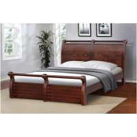 Кровать двуспальная Сицилия 160х200см из дерева сосны Микс Мебель Уют