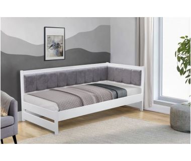 Кровать угловая Лили белая Микс-Мебель Уют Кровать угловая Лили белая Микс-Мебель Уют