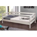 Ліжко односпальне Sky-3 (Скай-3) 80х190см вибілений дуб Еко модерн Мікс Меблі