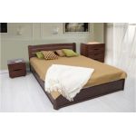 Кровать двуспальная София (Бук) с подьемным механизмом Микс Мебель