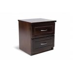 Тумба приліжкова Агат горіх з дерева Мікс Меблі