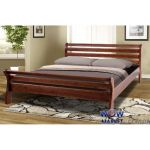 Ліжко двоспальне Ретро-2 (Сосна) Мікс Меблі Уют