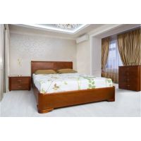 Кровать двуспальная Ассоль (бук) 180х200см с подьемным механизмом Микс-Мебель Мария