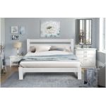 Ліжко двоспальне Гефест біла Мікс-Меблі
