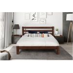 Ліжко двоспальне Гефест горіх Мікс-Меблі