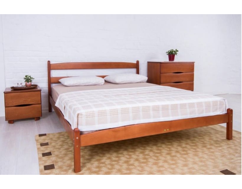 Кровать двуспальная Ликерия 180х200 см без изножья Микс-Мебель Мария