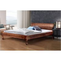 Ліжко двоспальне Ніколь (Сосна) Мікс Меблі Затишок