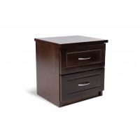 Тумба приліжкова Агат горіх з дерева Мікс Меблі