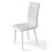 Стілець Трініті ніжки білі, шкірозамінник білий EximTextil Fly2300 Мікс Меблі в інтернет магазині "Меблі Даром"