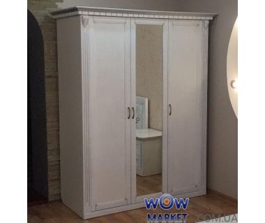 Шкаф Фридом слоновая кость с патиной Микс Мебель