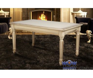 Стол журнальный Готика слоновая кость патина Микс Мебель Палермо