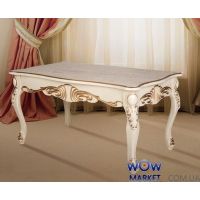 Стіл журнальний Скарлет, слонова кістка + патина Мікс Меблі Палермо
