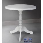 Стол кофейный Одиссей белый, ваниль Микс Мебель Авангард