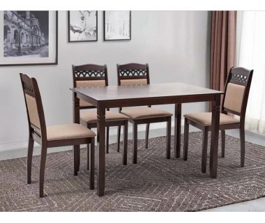 Кухонный комплект Бродвей, стіл та 4 стільці, темний горіх Мікс Меблі Кухонный комплект Бродвей, стіл та 4 стільці, темний горіх Мікс Меблі