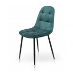 Стілець Квест темно-зелений велюр