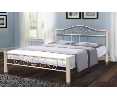 Кровать Релакс Вуд 160*200 см, бежевый Микс Мебель Iron Line