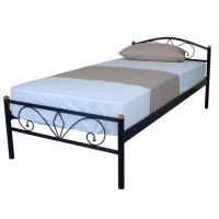 Кровать Релакс 90*200 см, черный Микс Мебель Iron Line