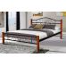 Ліжко Релакс Вуд 160*200 см, чорний Мікс Меблі Iron Line