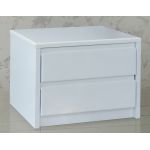 Тумба приліжкова Техас біла Мікс Меблі