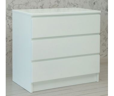 Комод глухий Техас білий Мікс Меблі Комод глухий Техас білий Мікс Меблі