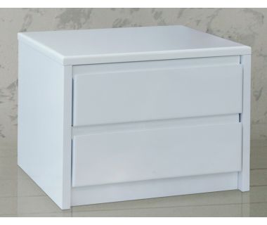 Тумба приліжкова Техас біла Мікс Меблі