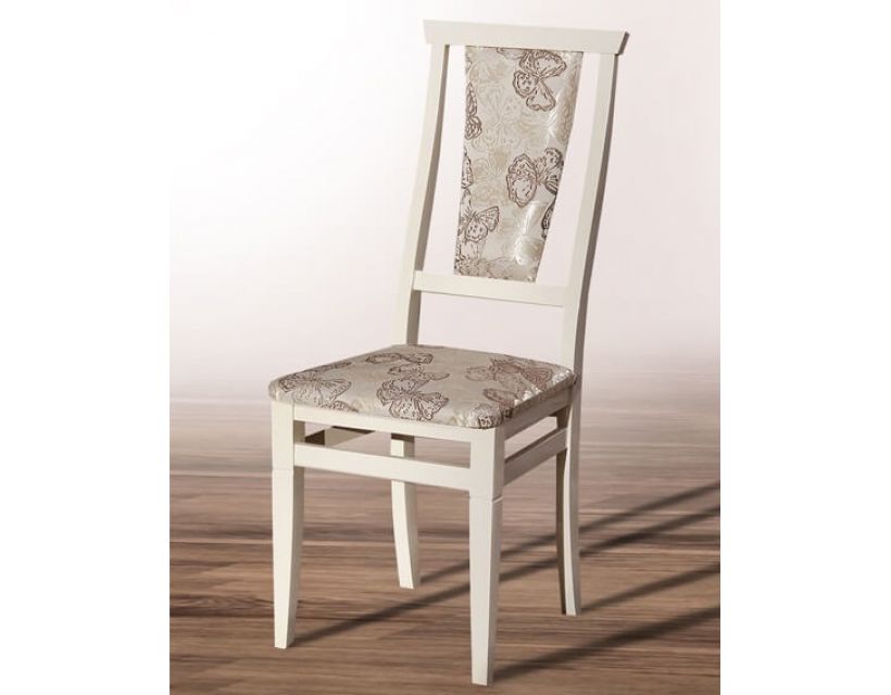 Стул Чумак (слоновая кость, ткань Loft Gold (бабочка)) Микс-Мебель Карпаты в интернет-магазине "Мебли Даром"