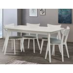 Стол раскладной Модерн белый 120 (+40) * 75 см Микс-Мебель Колибри