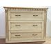 Комод глухий Фрідом (Freedom) 3 ящика слонова кістка з патиною Мікс Меблі в інтернет магазині "Меблі Даром"