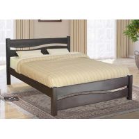 Кровать двуспальная Волна Микс Мебель Уют