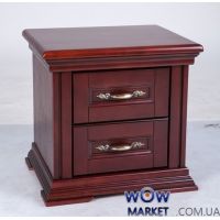 Тумба прикроватная Маргарита, каштан Микс Мебель Элит