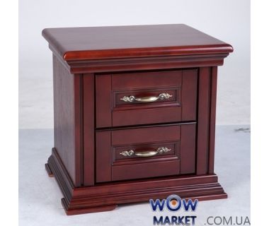 Тумба приліжкова Маргарита, каштан Мікс Меблі Еліт