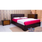 Ліжко Ассоль 160х200см ромби венге з підйомним механізмом Мікс Меблі Марія