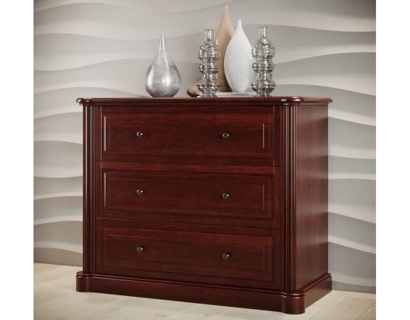 Комод 3 ящика Шопен Микс Мебель в интернет-магазине "Мебли Даром"