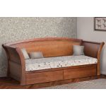 Ліжко Адріатіка з ящиками 80 (90) * 190 см Прайм