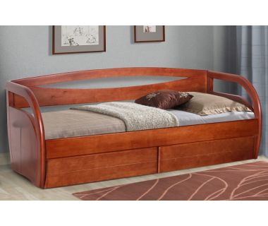 Ліжко Баварія з ящиками 80 (90) * 200 см Прайм