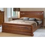 Кровать двуспальная Шопен из натурального дерева Прайм