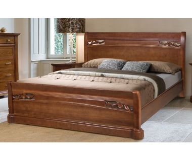 Ліжко двоспальне Шопен з натурального дерева Прайм Ліжко двоспальне Шопен з натурального дерева Прайм