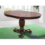 Стол круглый раскладной Версаль 1000(+400)*1000мм, орех Микс Мебель Барон