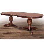 Стіл розкладний Герцог 200 (+50) х 100 см (темний горіх) Мікс Меблі Барон