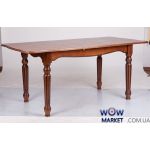 Стіл розкладний Венеція 1400 (+400) * 850мм горіх темний Мікс-Меблі Палермо
