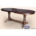 Стол раскладной Говерла 1600(+400)*900мм (орех темный) Микс-Мебель Карпаты в интернет-магазине "Мебли Даром"