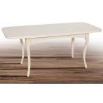 Стол раскладной Мартин белый, бежевый Микс Мебель Ультра