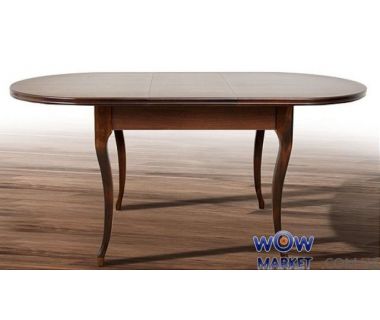 Стіл розкладний Твіст 1260 (+340) * 810мм, горіх темний Мікс Меблі Ультра