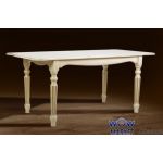 Стіл розкладний Венеція 1200 (+400) * 850мм слонова кістка Мікс Меблі Палермо