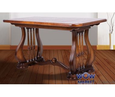 Стіл розкладний Арфа 1400 (+500) * 850мм (горіх) Мікс-Меблі Авангард