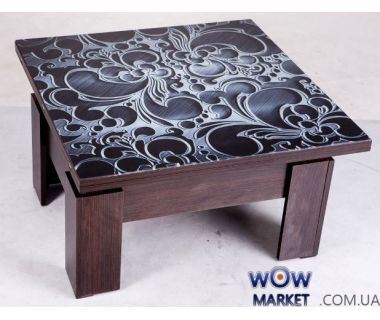 Стол-трансформер Дельта стекло Микс-Мебель